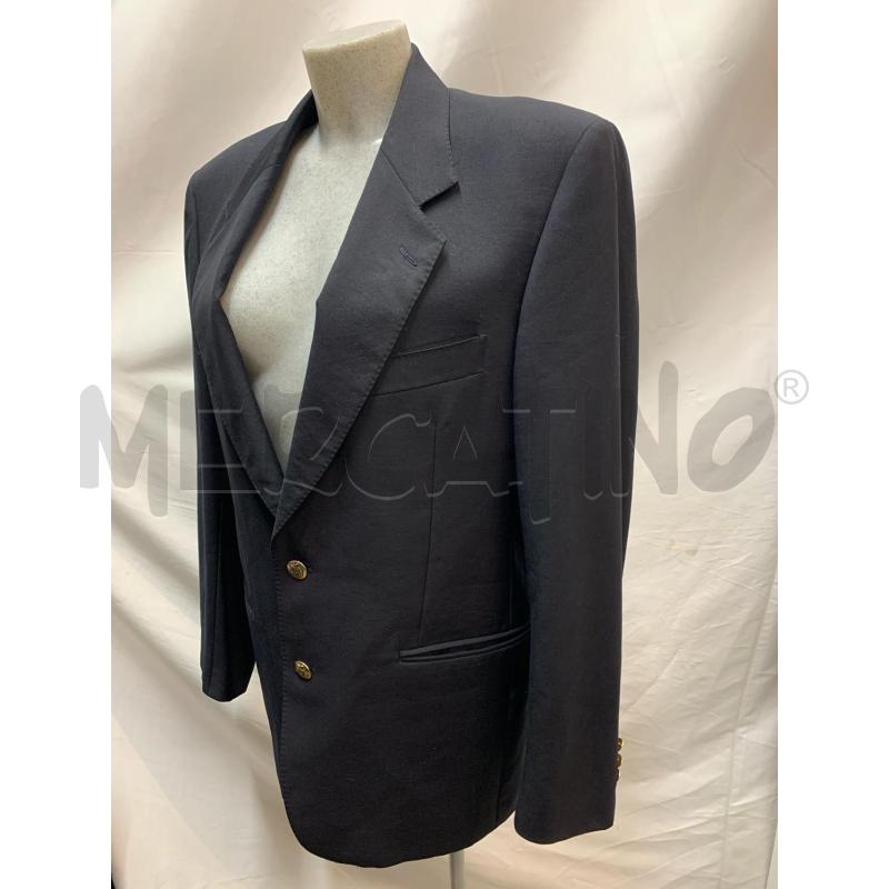 GIACCA UOMO ROBERTA DI CAMERINO BLU SCUR BOTT DORAT | Mercatino dell'Usato Roma re di roma 2