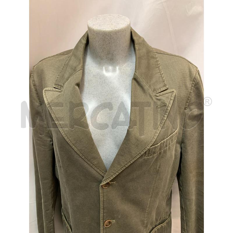 GIACCA UOMO TRADEMARK VERDE MILIT | Mercatino dell'Usato Roma re di roma 4