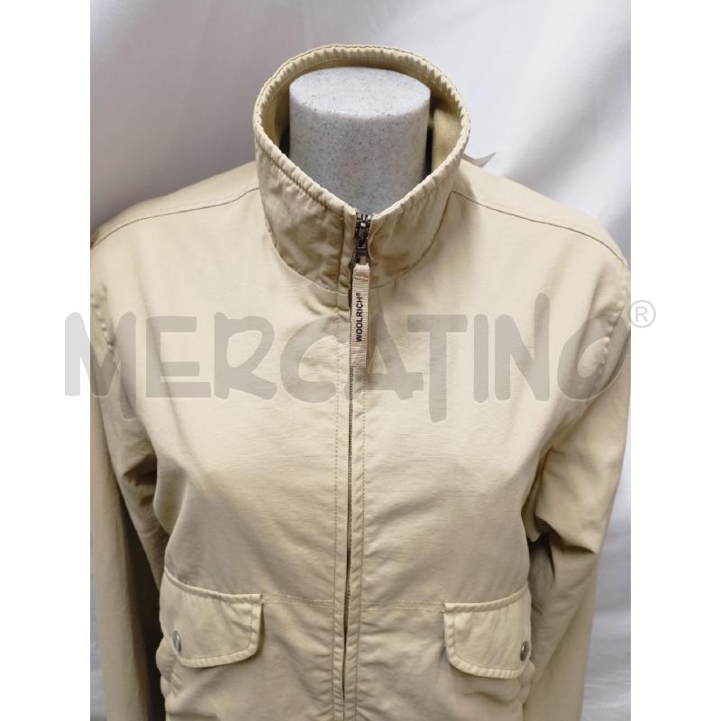GIACCA UOMO WOOLRICH BEIGE ZIP  | Mercatino dell'Usato Roma re di roma 4