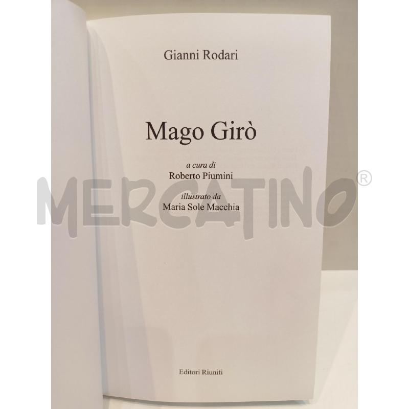 GIANNI RODARI MAGO GIRÒ PRIMA EDIZ 2002 | Mercatino dell'Usato Roma re di roma 4