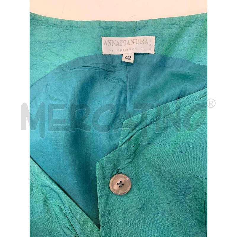 GILET DONNA ANNA PIANURA VERDE SFUMAT | Mercatino dell'Usato Roma re di roma 5