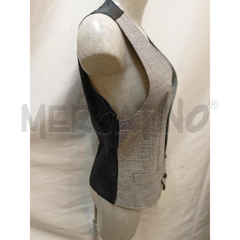GILET UOMO DG BIANCO NERO | Mercatino dell'Usato Roma re di roma 2