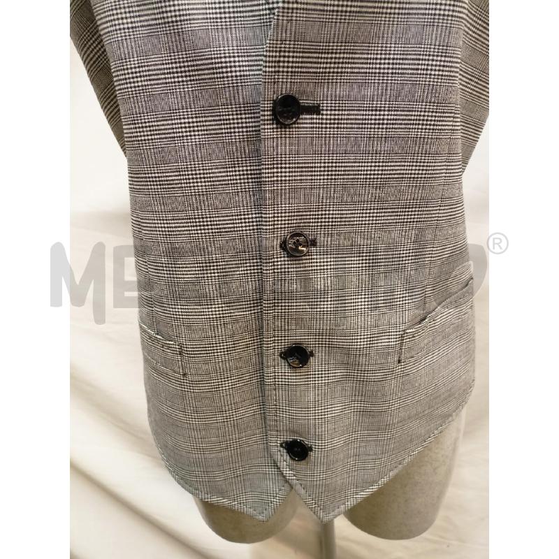 GILET UOMO DG BIANCO NERO | Mercatino dell'Usato Roma re di roma 4