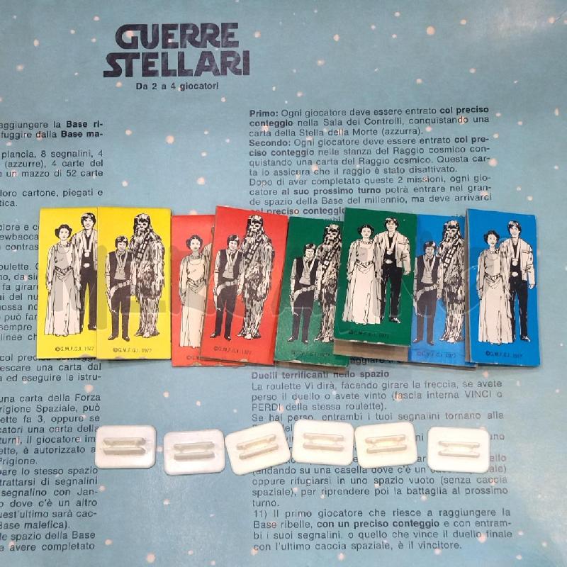 GIOCO DA TAVOLA GUERRE STELLARI 1977 EDITRICE GIOCHI COMPLETO STAR WARS VINTAGE | Mercatino dell'Usato Roma re di roma 3