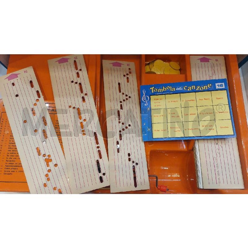 GIOCO DA TAVOLO TOMBOLA DELLA CANZONE | Mercatino dell'Usato Roma re di roma 5