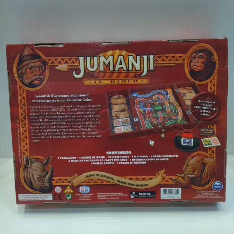 GIOCO JUMANJI SCATOLA IN LEGNO EG COMPLETO | Mercatino dell'Usato Roma re di roma 2