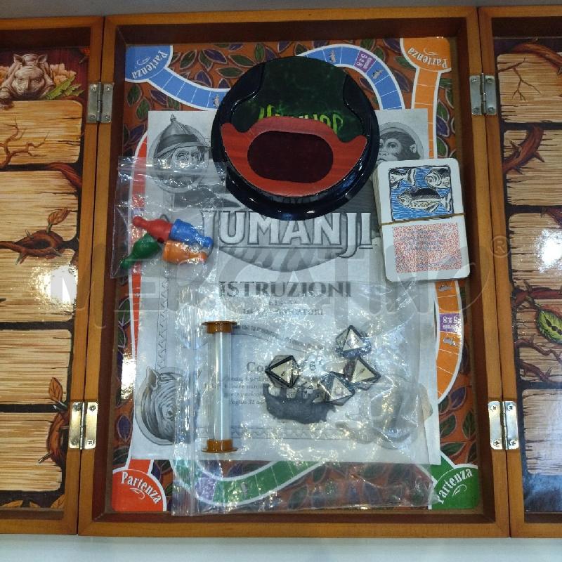 GIOCO JUMANJI SCATOLA IN LEGNO EG COMPLETO | Mercatino dell'Usato Roma re di roma 5