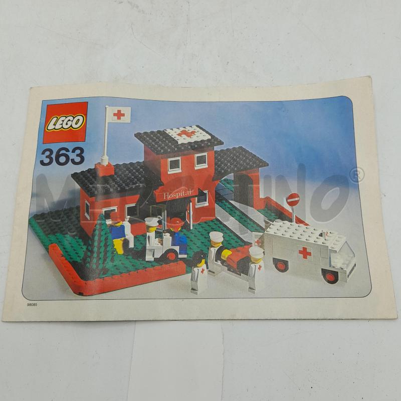 GIOCO LEGO 363 HOSPITAL  | Mercatino dell'Usato Roma re di roma 4