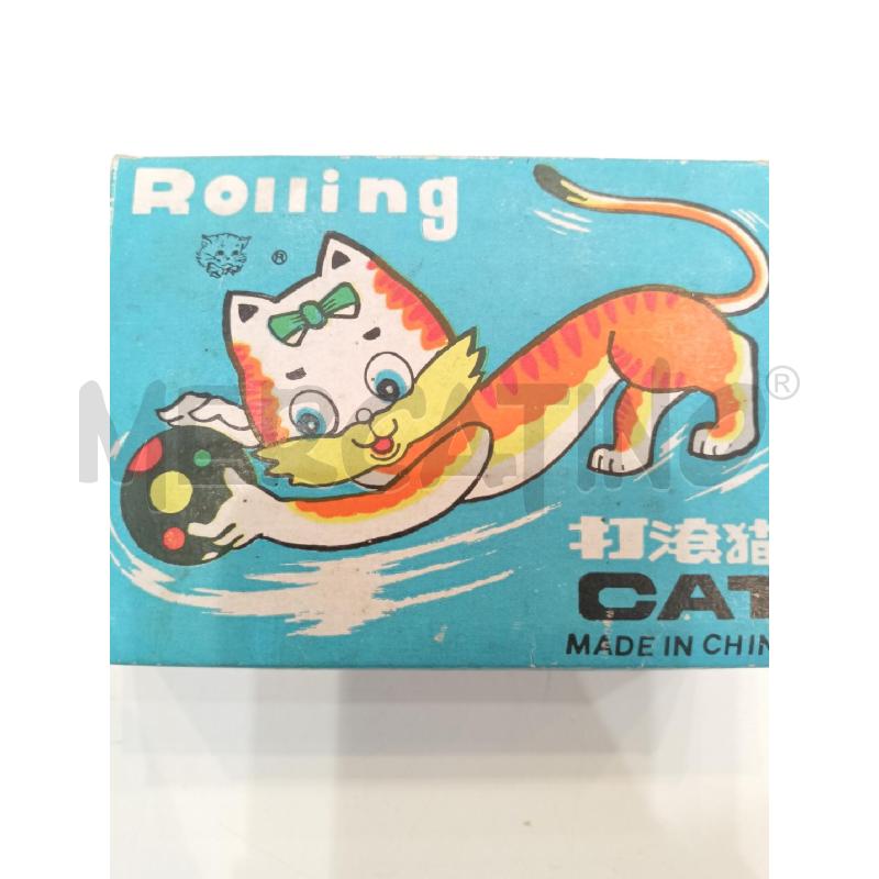 GIOCO ROLLING CAT MADE IN CHINA LATTA | Mercatino dell'Usato Roma re di roma 1