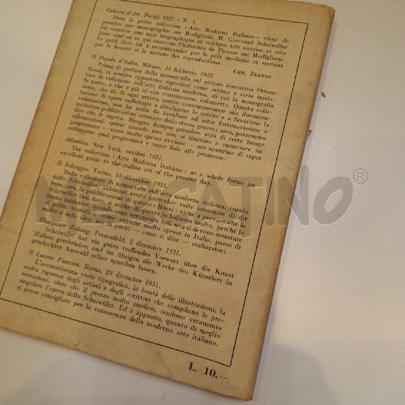 GIORGIO NICODEMI ADOLFO WILDT 1935 HOEPLI | Mercatino dell'Usato Roma re di roma 3