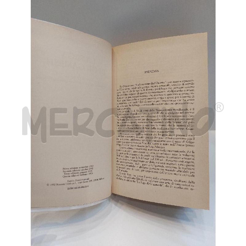 GIOVANNI PETTINATO LA SAGA DI GILGAMESH 1993 RUSCONI | Mercatino dell'Usato Roma re di roma 3