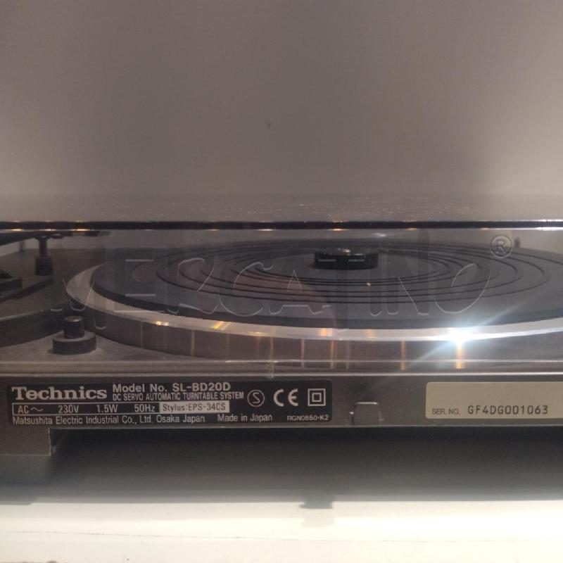 GIRADISCHI TECHNICS SL-BD20D DC SERVO TEST OK | Mercatino dell'Usato Roma re di roma 4