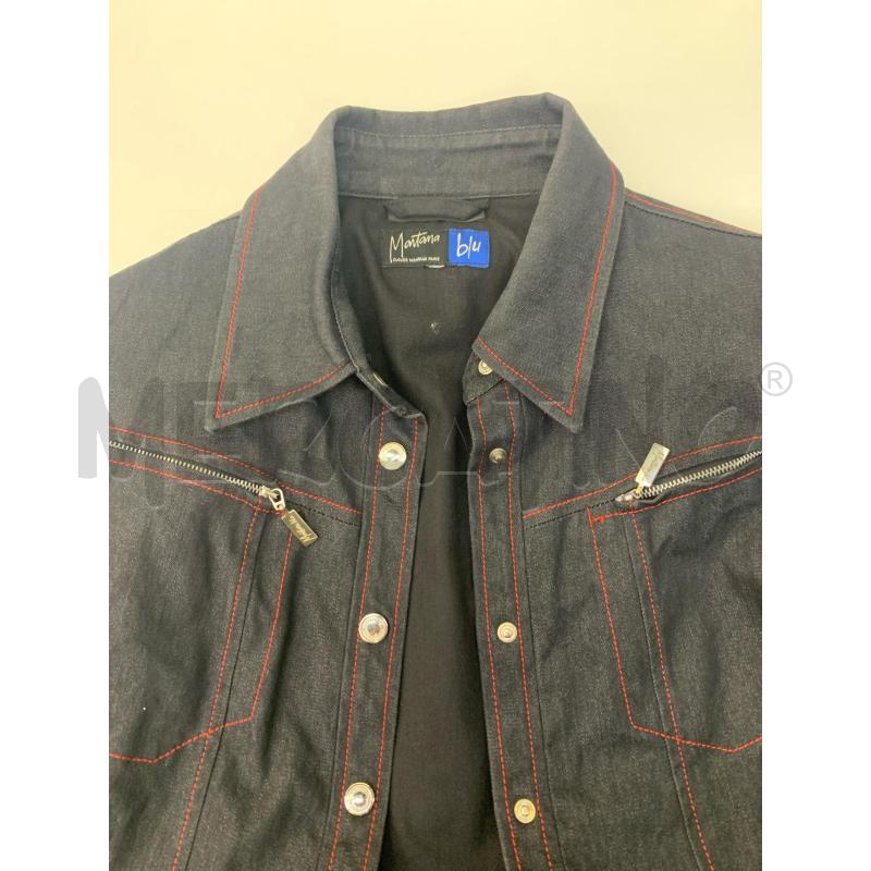 GIUBBINO DONNA MONTANA' BLU DENIM | Mercatino dell'Usato Roma re di roma 5