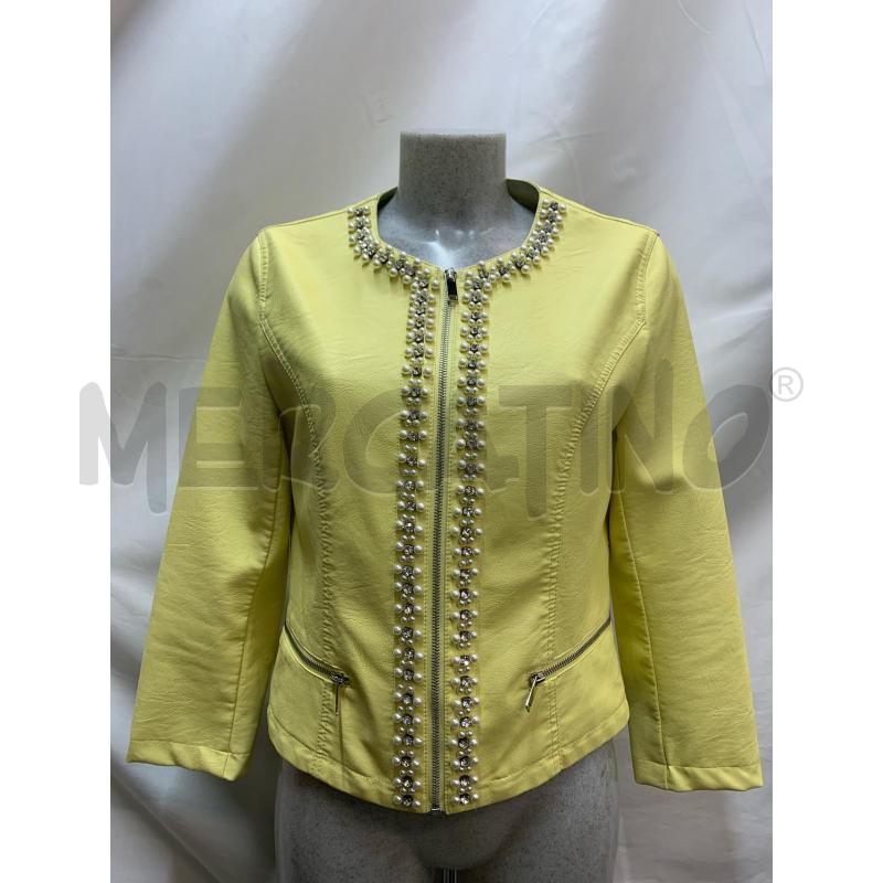 GIUBBINO DONNA REGULAR DENIM GIALLO PERLE | Mercatino dell'Usato Roma re di roma 1
