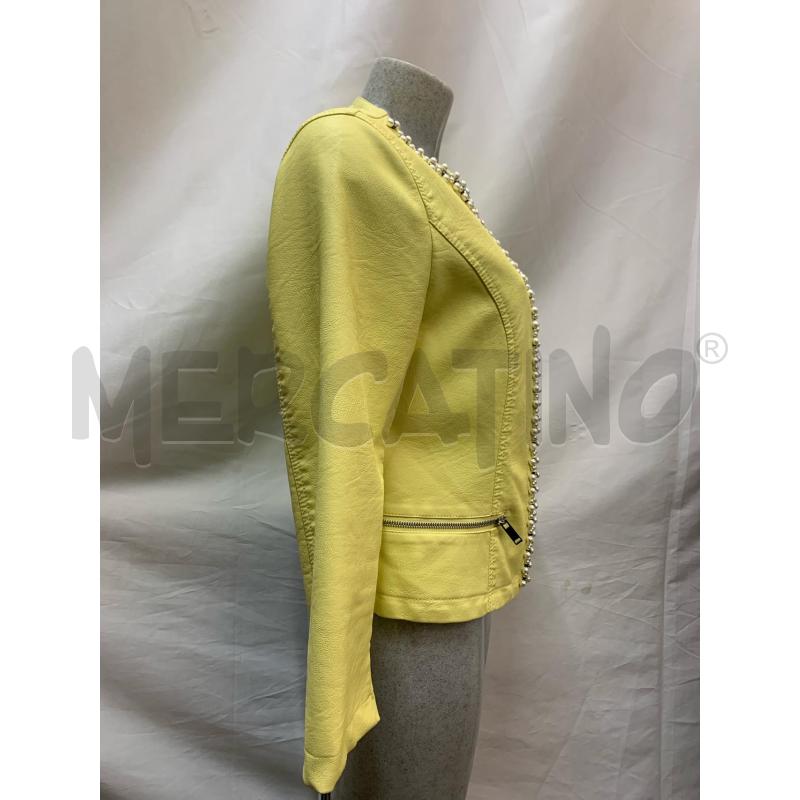 GIUBBINO DONNA REGULAR DENIM GIALLO PERLE | Mercatino dell'Usato Roma re di roma 2