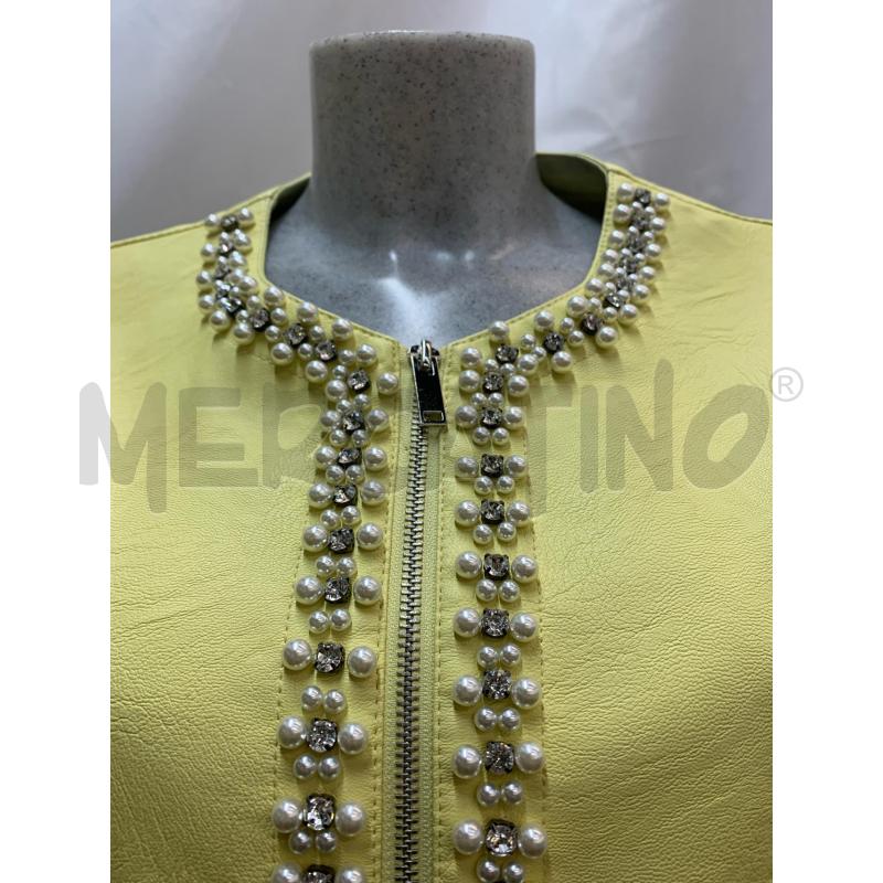 GIUBBINO DONNA REGULAR DENIM GIALLO PERLE | Mercatino dell'Usato Roma re di roma 4