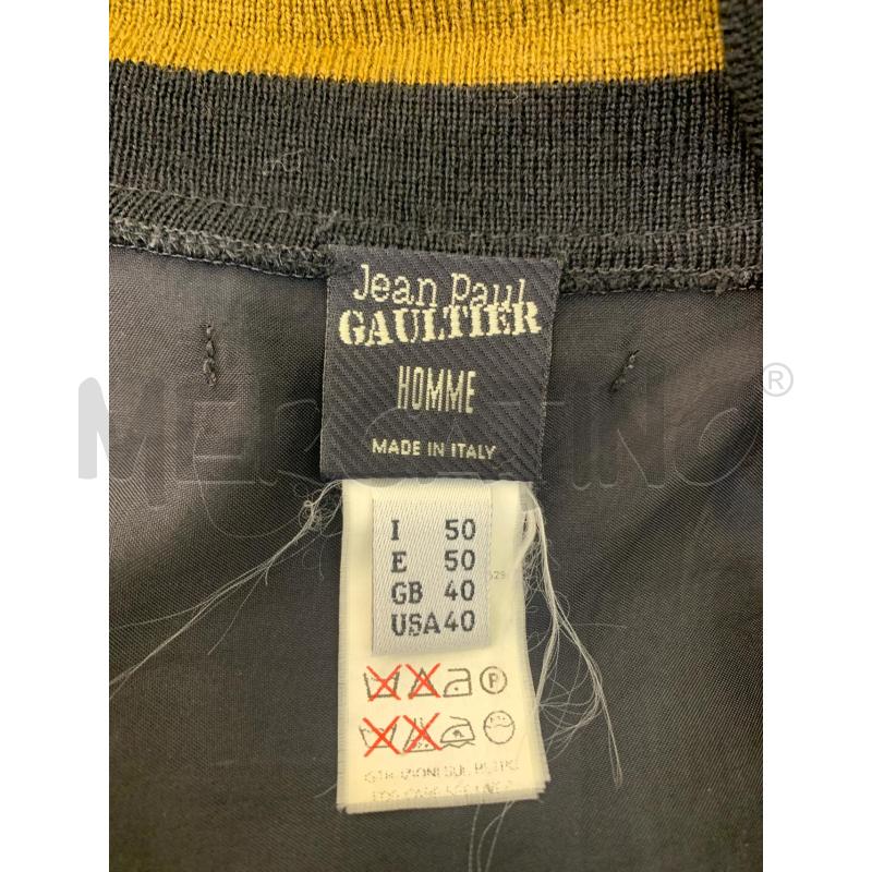 GIUBBOTTO UOMO G P GAULTIER NERO ORO | Mercatino dell'Usato Roma re di roma 5