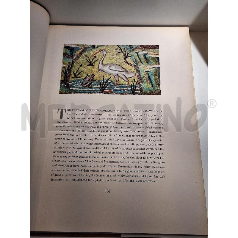 GIUSEPPE BOVINI RAVENNA MOSAICS NEW YORK GRAPHIC SOCIETY 1956 | Mercatino dell'Usato Roma re di roma 5