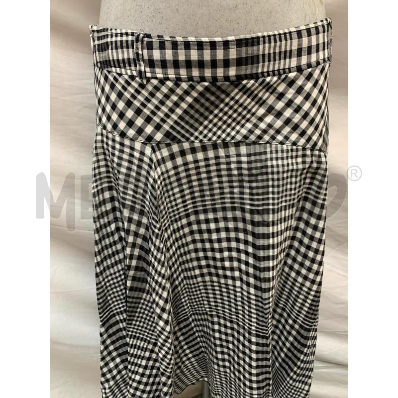 GONNA MAX MARA  QUADRETTI BIANCO NERO | Mercatino dell'Usato Roma re di roma 4