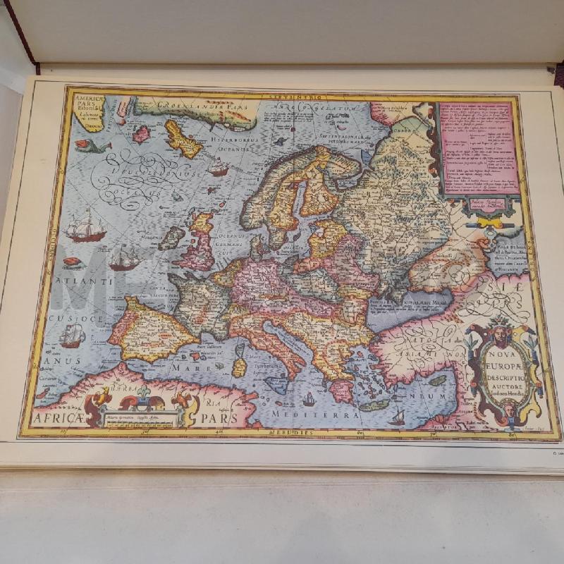 GRANDE ATLANTE INTERNAZIONALE CURCIO ANTICHE CARTE GEOGRAFICHE | Mercatino dell'Usato Roma re di roma 2