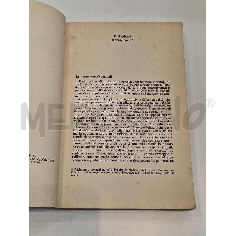 HELEN SINGER KAPLAN I DISTURBI DEL DESIDERIO SESSUALE  | Mercatino dell'Usato Roma re di roma 5