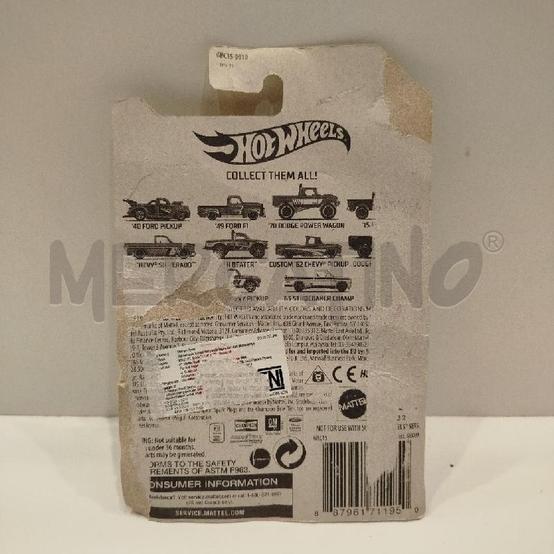 HOT WHEELS 1949 FORD F1 COD.GBC15 | Mercatino dell'Usato Roma re di roma 3