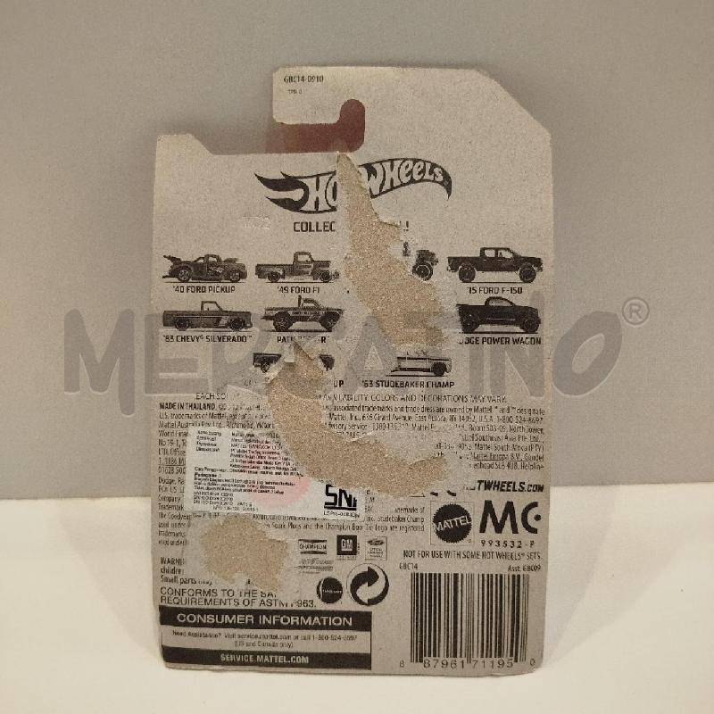 HOT WHEELS 2015 FORD F-150 COD.GBC14 | Mercatino dell'Usato Roma re di roma 2