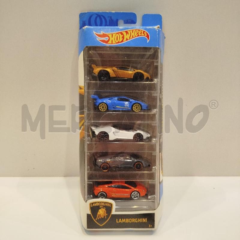 HOT WHEELS SET COMPLETO LAMBORGHINI 2020 COD.GHP62 | Mercatino dell'Usato Roma re di roma 1