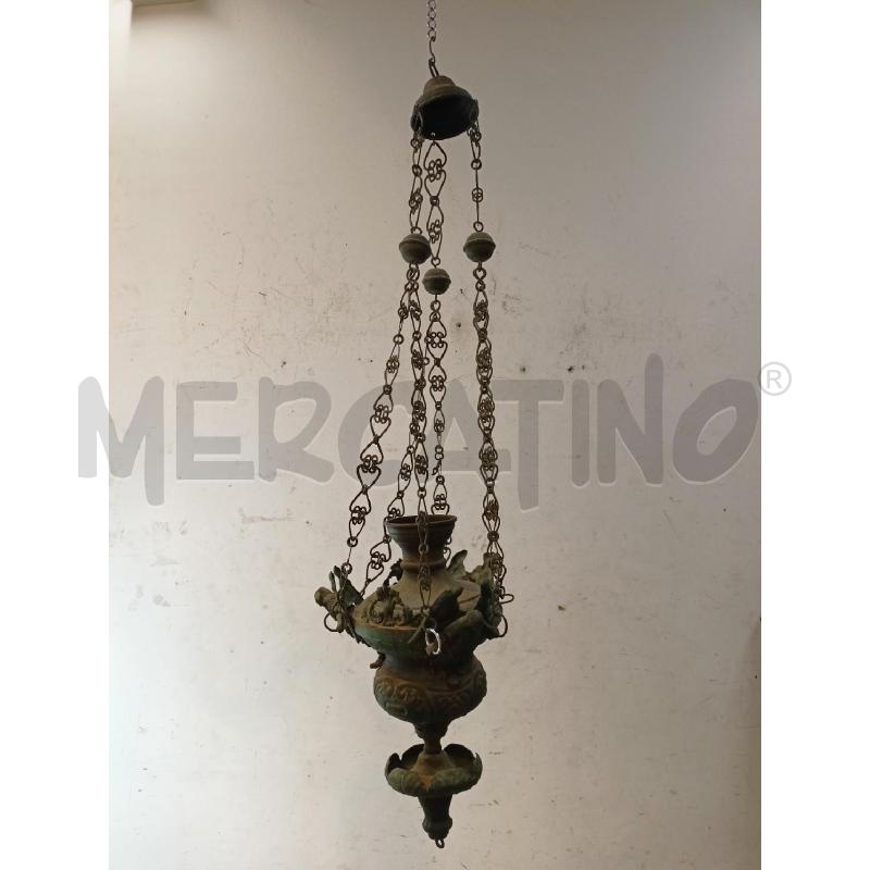 INCENSIERA BRONZO EPOCA PUTTI  | Mercatino dell'Usato Roma re di roma 1
