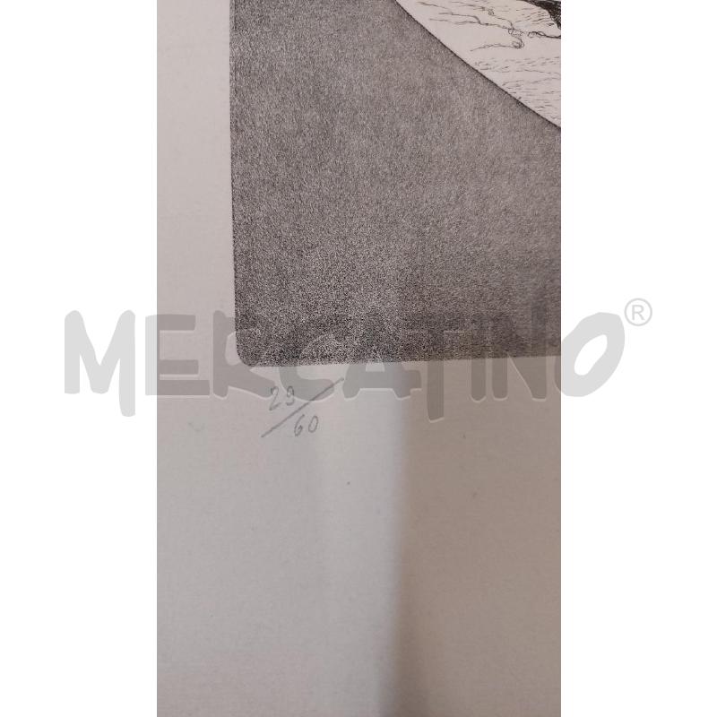 INCISIONE GIANCARLO CALAMAI NUMERATA | Mercatino dell'Usato Roma re di roma 5