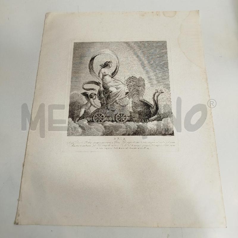 INCISIONE OTTAVIANINI 1814 ARIA MISURA 60X47 CM | Mercatino dell'Usato Roma re di roma 1