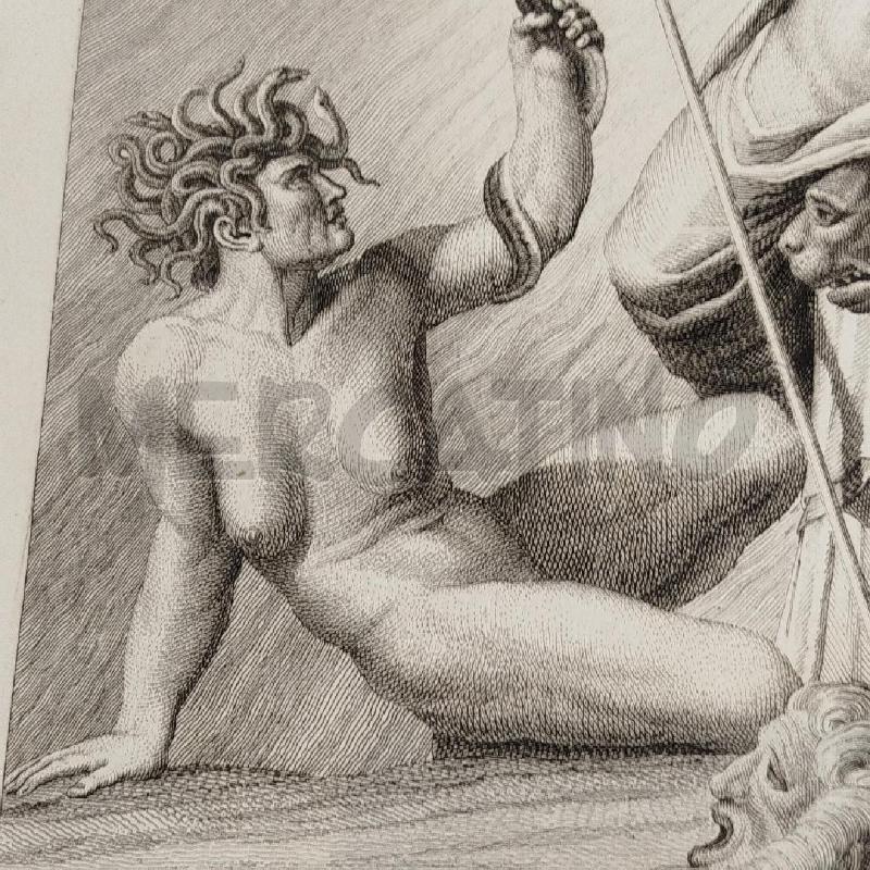 INCISIONE OTTAVIANINI 1814 FUOCO MISURA 60X47 CM | Mercatino dell'Usato Roma re di roma 5