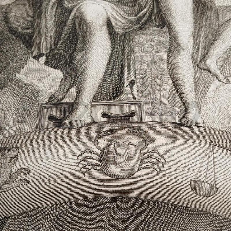 INCISIONE OTTAVIANINI 1814 TERRA MISURA 60X47 CM | Mercatino dell'Usato Roma re di roma 5