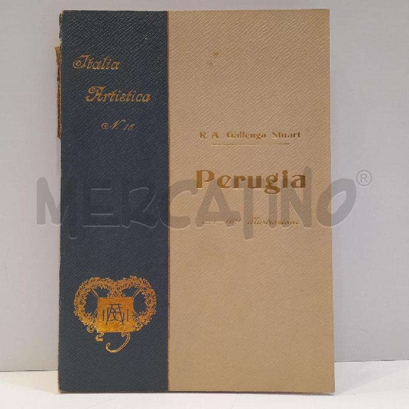 ITALIA ARTISTICA MONOGRAFIE ILLUSTRATE PERUGIA | Mercatino dell'Usato Roma re di roma 1
