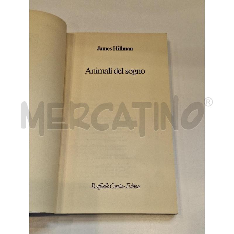 JAMES HILLMAN ANIMALI DEL SOGNO  | Mercatino dell'Usato Roma re di roma 4