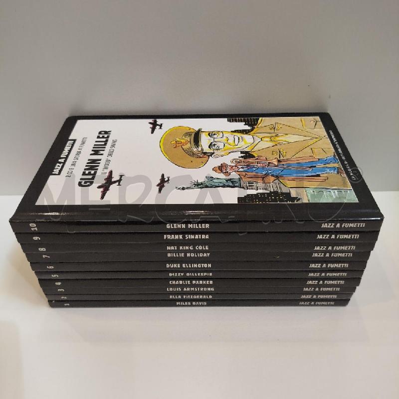 JAZZ A FUMETTI SERIE COMPLETA 10 CD MEDIABOOK 2006 | Mercatino dell'Usato Roma re di roma 1