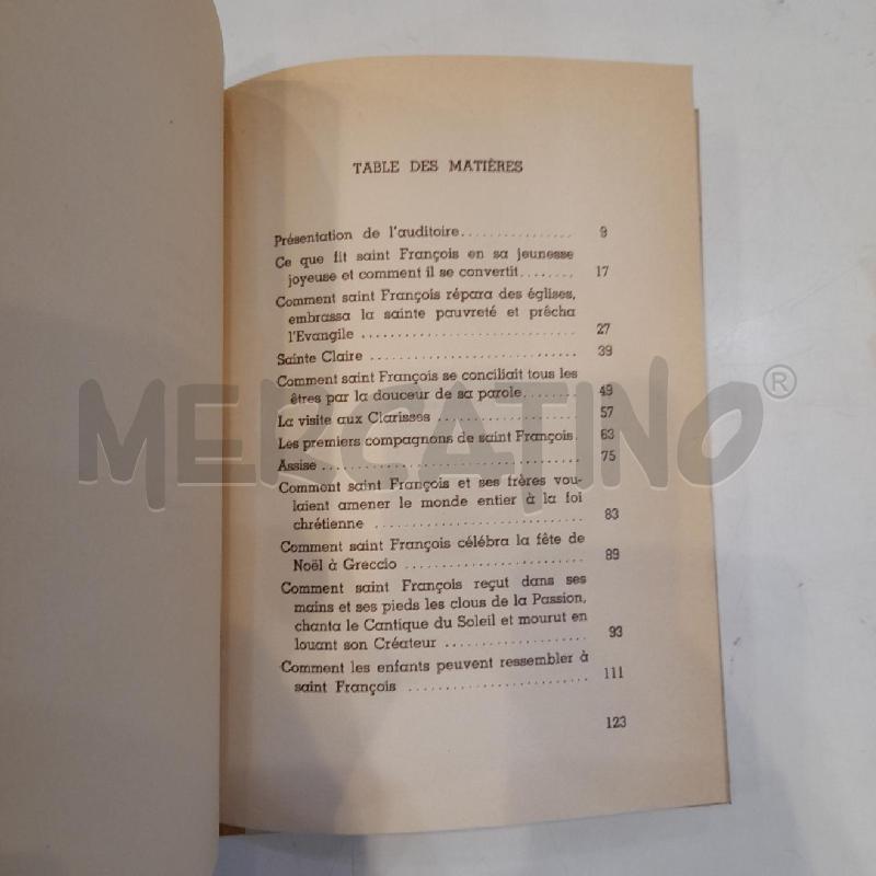 JEANNE ANCELET-HUSTACHE IL ETAIT UNE FOIS A ASSISE 1952 VITA DI SAN FRANCESCO IN FRANCESE | Mercatino dell'Usato Roma re di roma 4