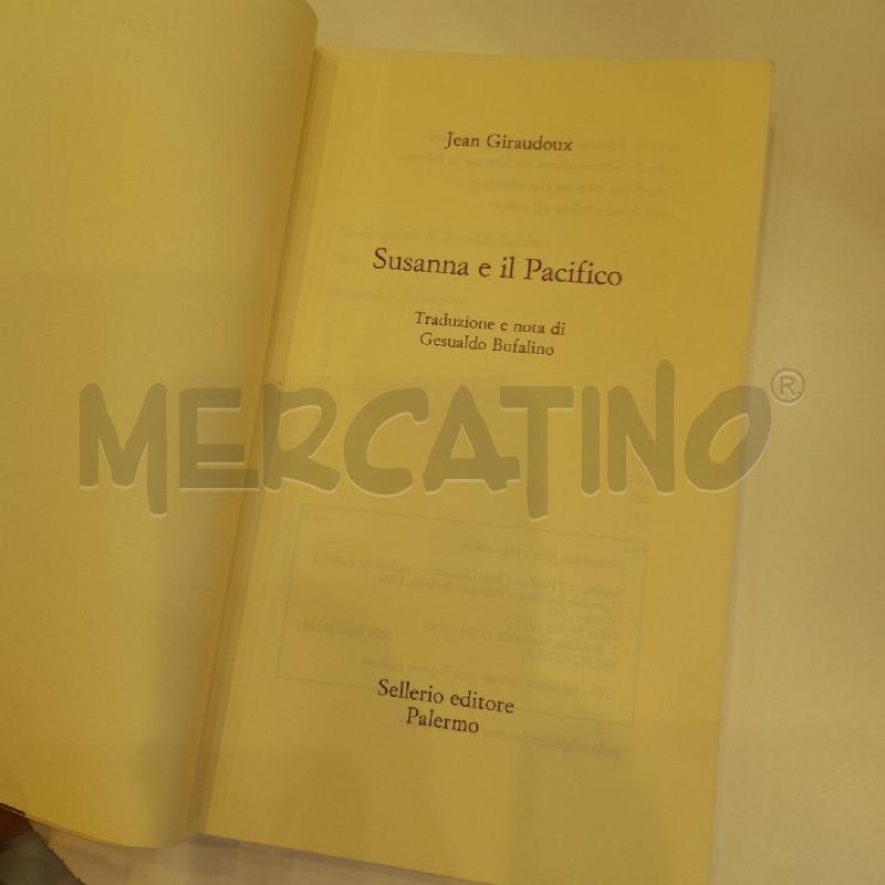 JEAN GIRAUDOUX SUSANNA E IL PACIFICO | Mercatino dell'Usato Roma re di roma 2