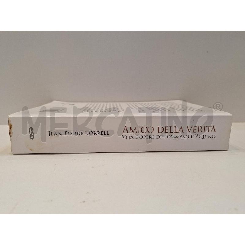 JEAN PIERRE TORRELL AMICO DELLA VERITÀ VITA E OPERE DI TOMMASO D'AQUINO | Mercatino dell'Usato Roma re di roma 2