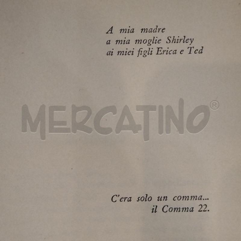 JOSEPH HELLER COMMA 22 1964 | Mercatino dell'Usato Roma re di roma 5