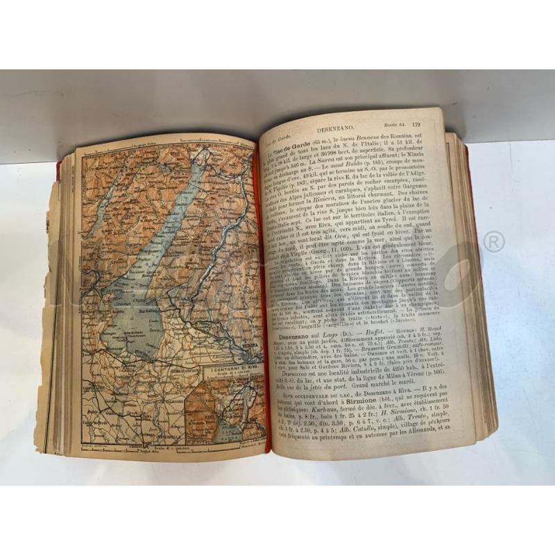 KARL BAEDEKER GUIDA FRANCESE ITALIE SEPTENTRIONALE 1904 | Mercatino dell'Usato Roma re di roma 4