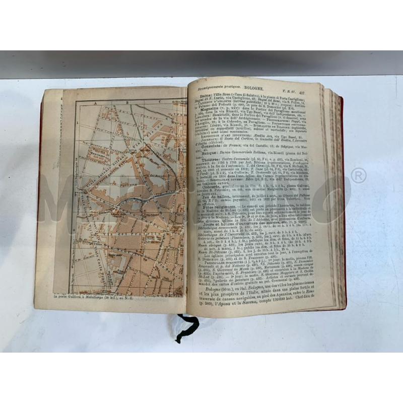 KARL BAEDEKER GUIDA FRANCESE ITALIE SEPTENTRIONALE 1913 | Mercatino dell'Usato Roma re di roma 4