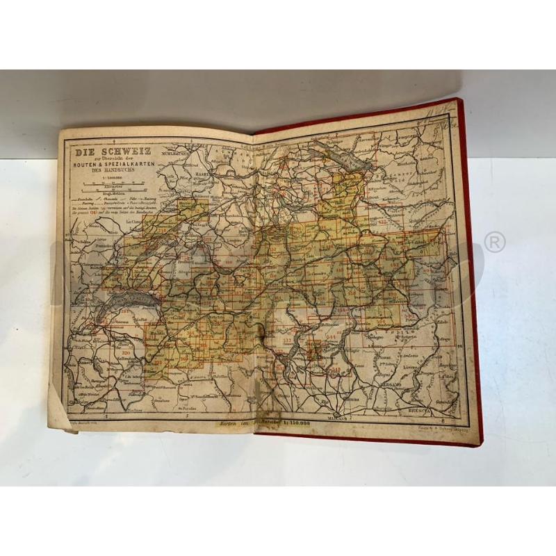 KARL BAEDEKER GUIDA FRANCESE SCHWEIZ 1913 | Mercatino dell'Usato Roma re di roma 4