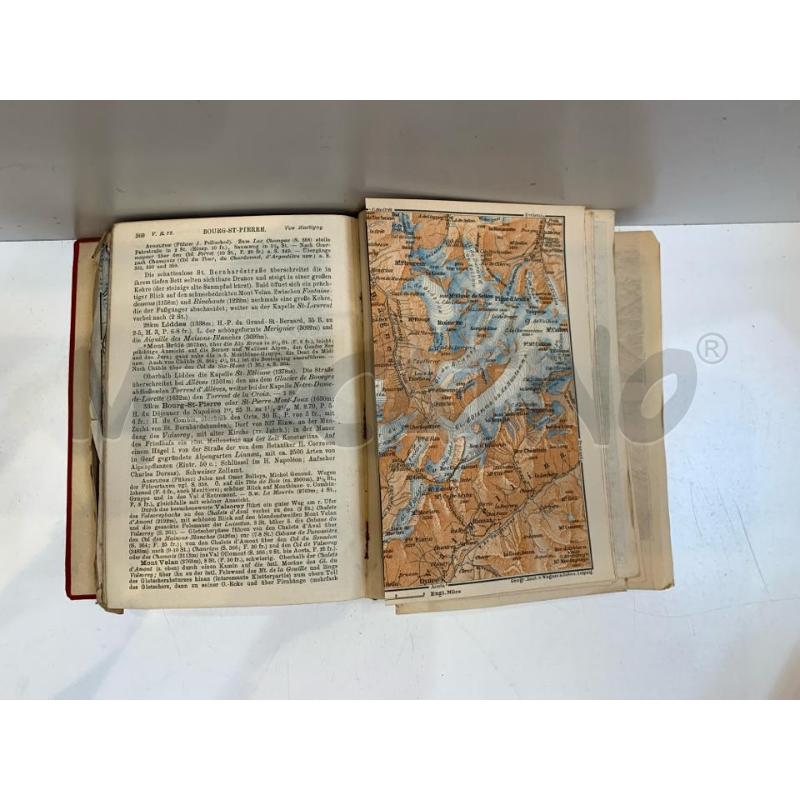 KARL BAEDEKER GUIDA FRANCESE SCHWEIZ 1913 | Mercatino dell'Usato Roma re di roma 5