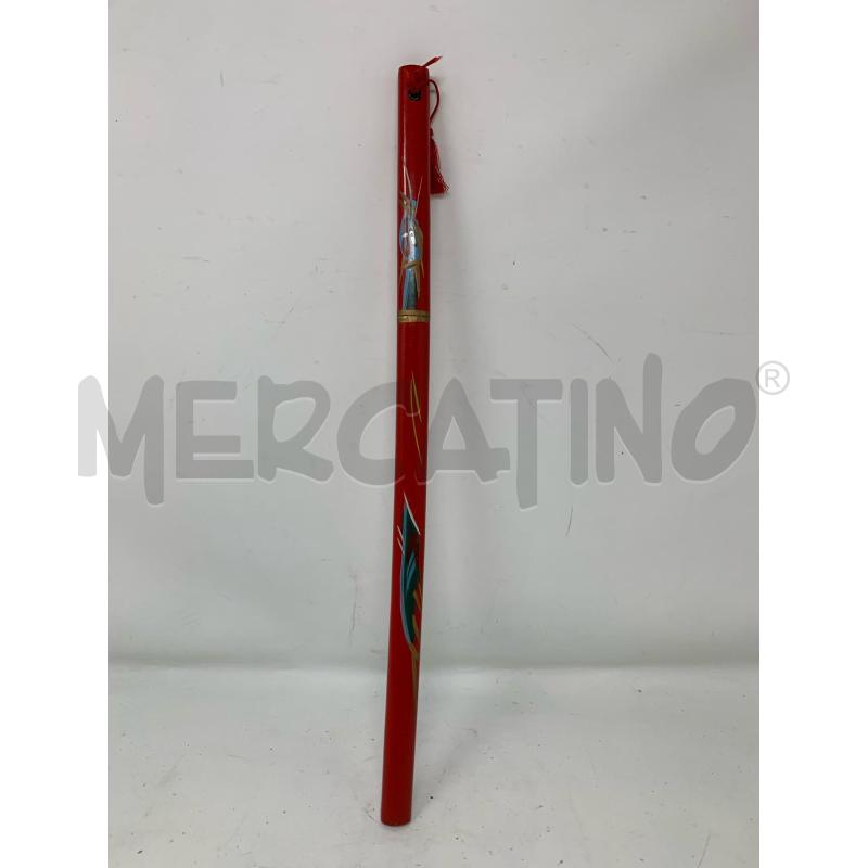 KATANA PICCOLA MANICO ROSSO DISEGNO DRAGO  | Mercatino dell'Usato Roma re di roma 1