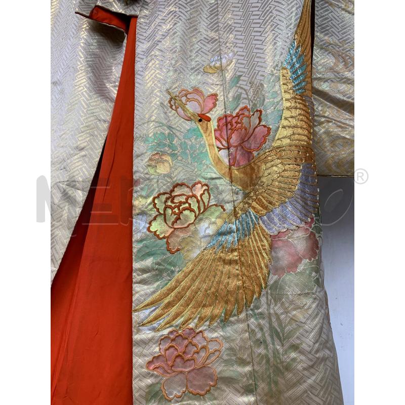 KIMONO ORIENTALE ORO AIRONI | Mercatino dell'Usato Roma re di roma 2