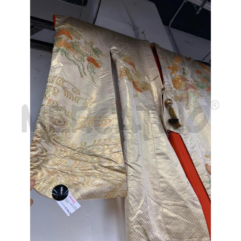 KIMONO ORIENTALE ORO AIRONI | Mercatino dell'Usato Roma re di roma 3