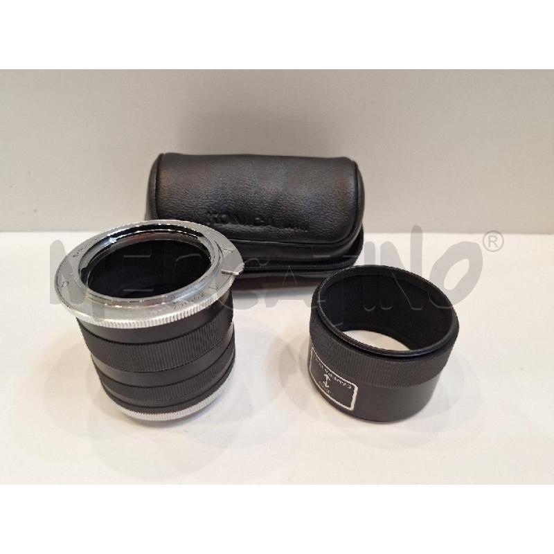 KONICA EXTENSION RINGS 3 AR CON CUSTODIA  | Mercatino dell'Usato Roma re di roma 1