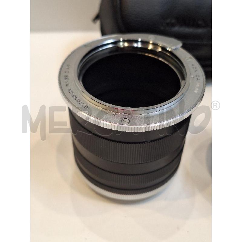 KONICA EXTENSION RINGS 3 AR CON CUSTODIA  | Mercatino dell'Usato Roma re di roma 4