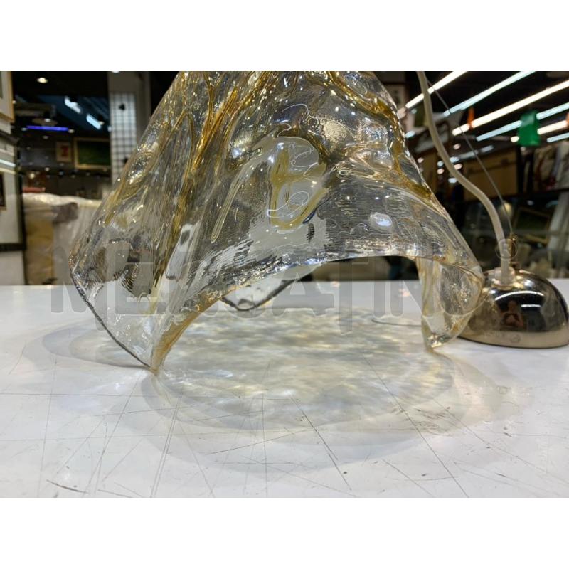 LAMPADARIO A FAZZOLETTO LA MURRINA SFUMATURE GIALLO OCRA | Mercatino dell'Usato Roma re di roma 3